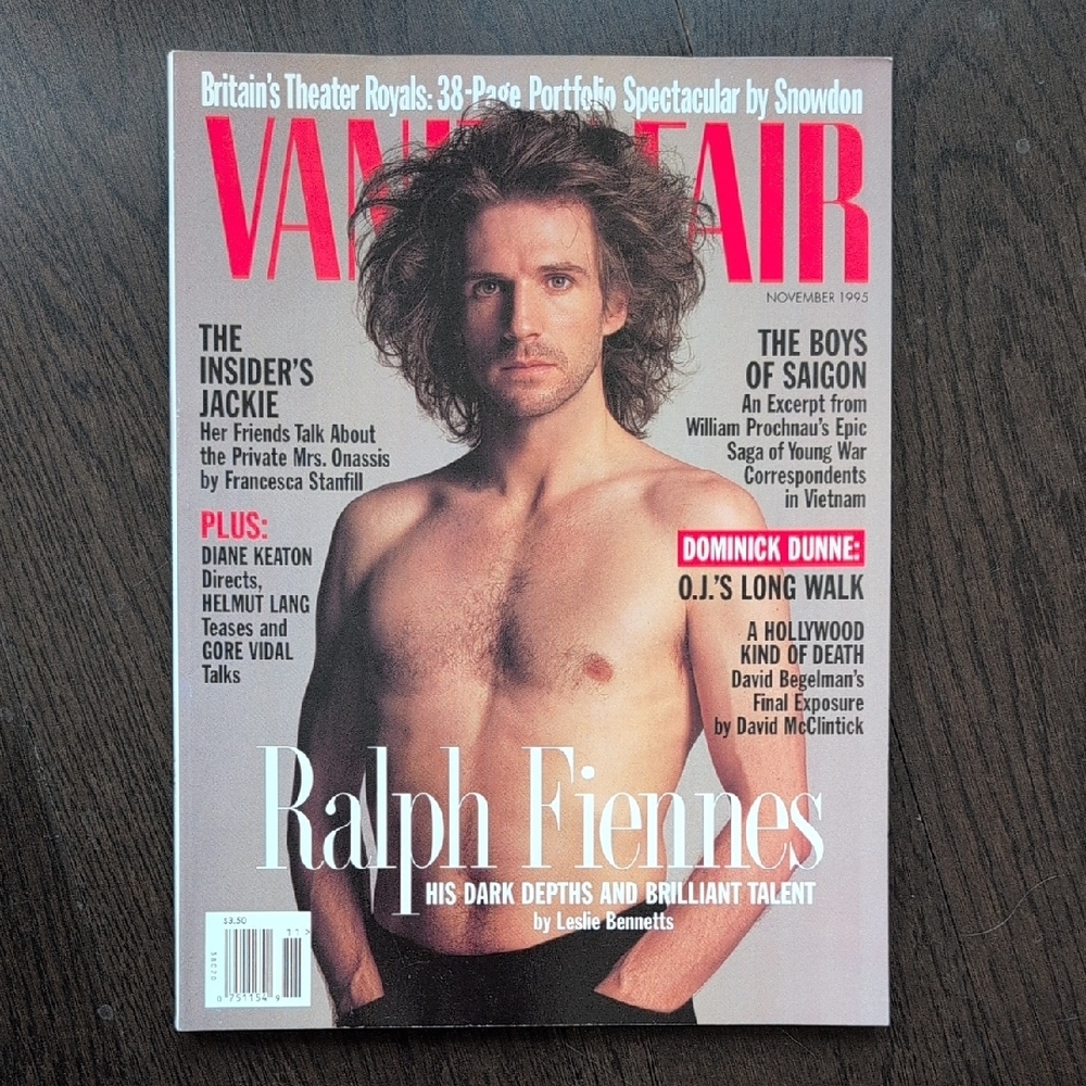 *2/$20 Closet Clearout* Vintage Vanity Fair Magazine Nov 1995